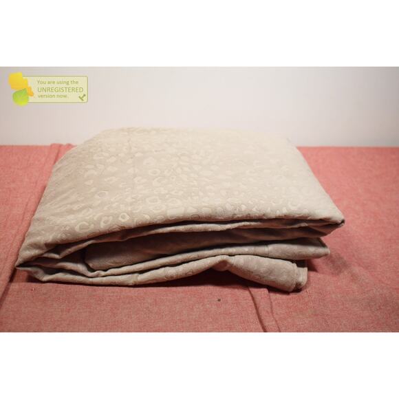 Threshold Blackout Embossed Velvet Rod Pocket 50x63" Curtain Panel* - Picture 1 of 5